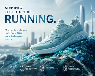 Ocean Rewind running shoe